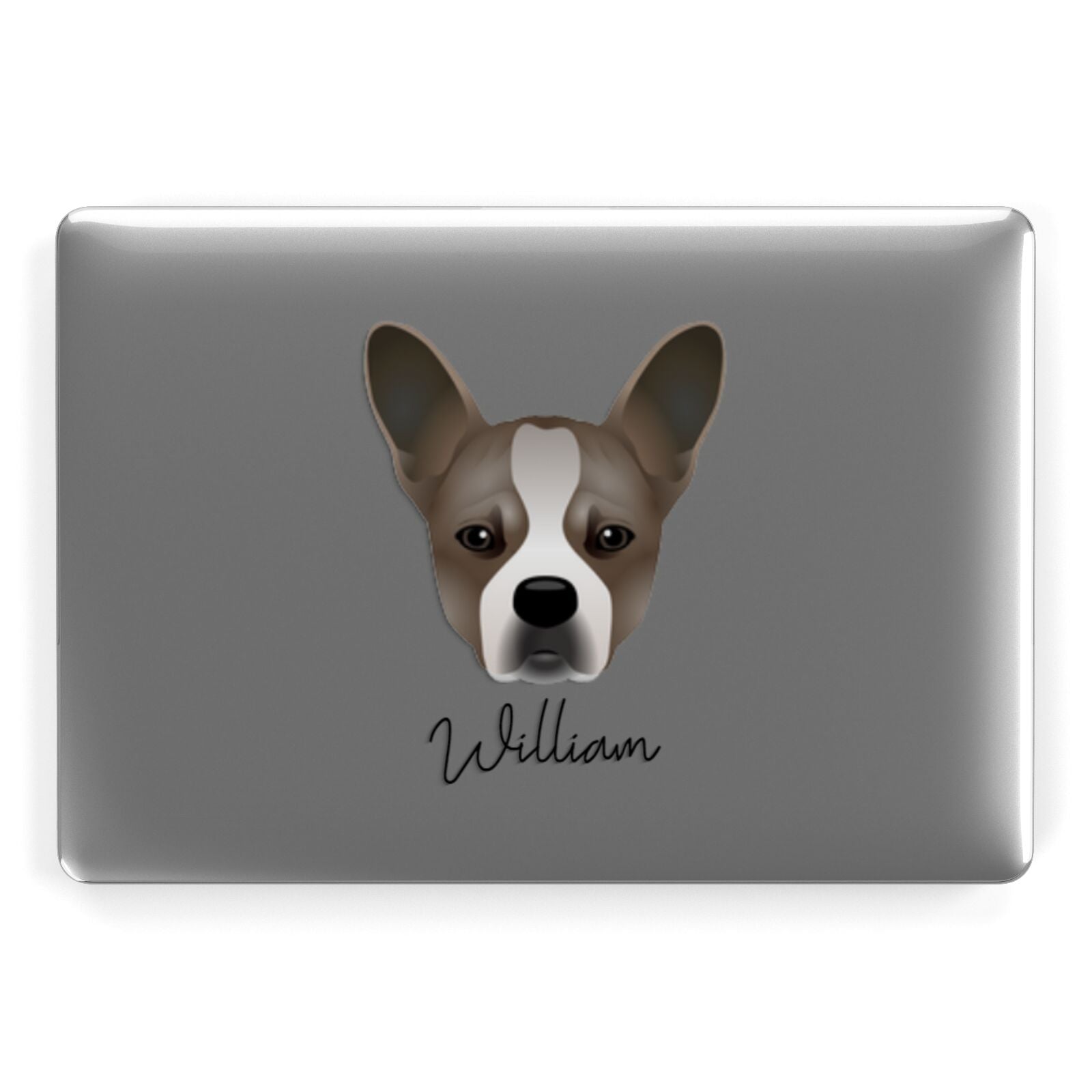 French Bull Jack Personalised Apple MacBook Case