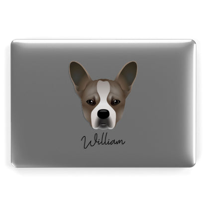 French Bull Jack Personalised Apple MacBook Case
