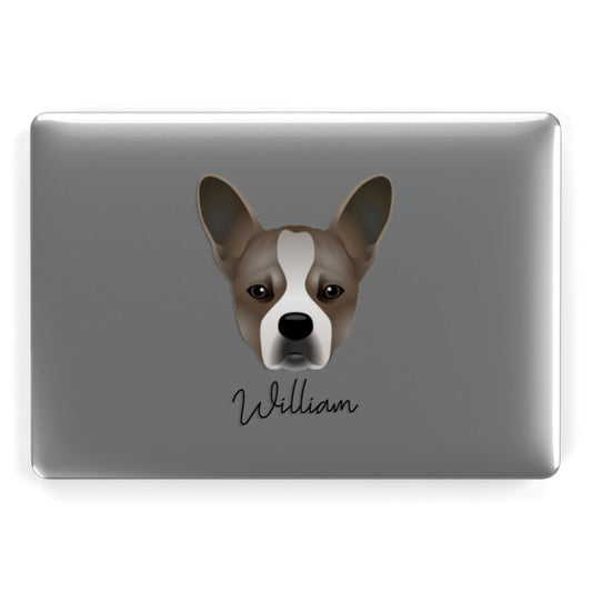 French Bull Jack Personalised Apple MacBook Case