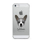French Bull Jack Personalised Apple iPhone 5 Case