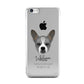 French Bull Jack Personalised Apple iPhone 5c Case