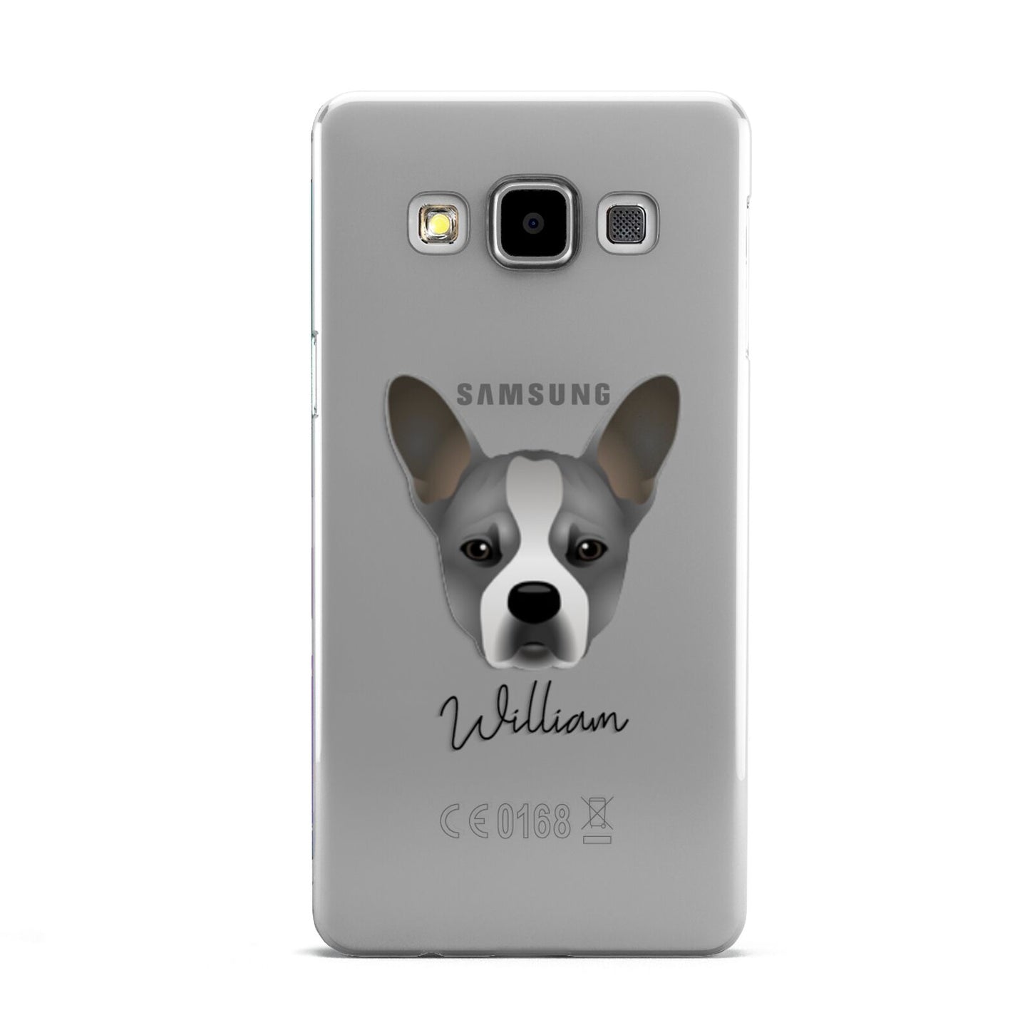 French Bull Jack Personalised Samsung Galaxy A5 Case