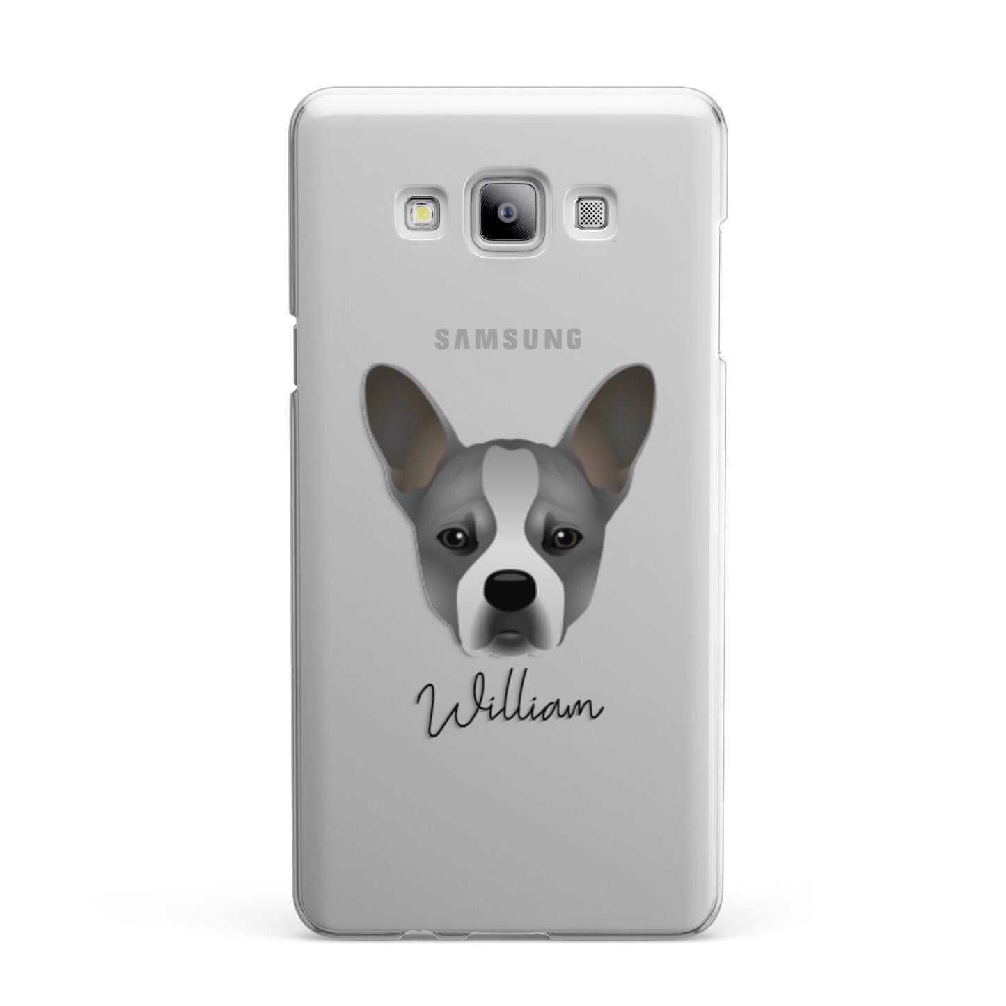 French Bull Jack Personalised Samsung Galaxy A7 2015 Case