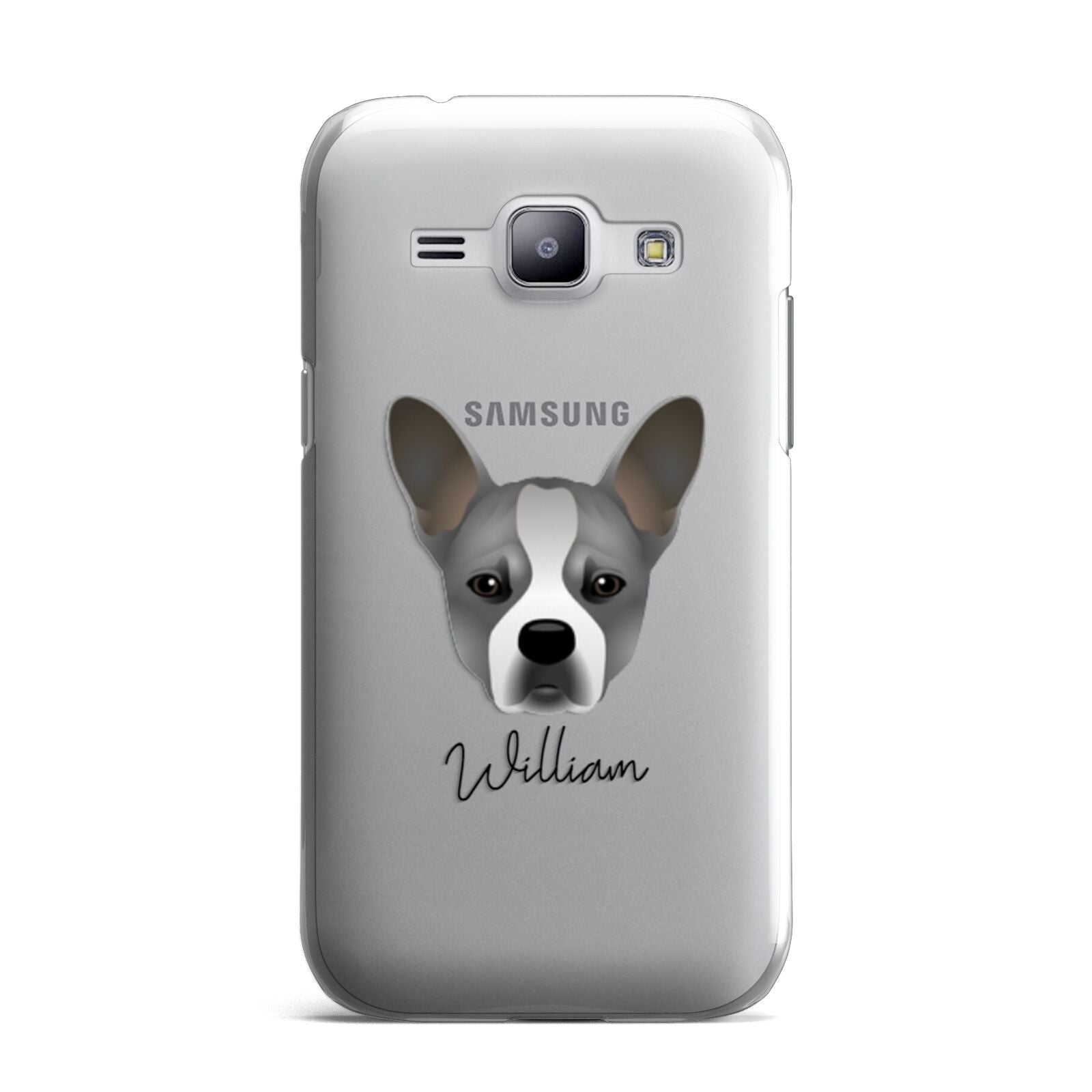 French Bull Jack Personalised Samsung Galaxy J1 2015 Case