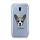 French Bull Jack Personalised Samsung Galaxy J3 2017 Case