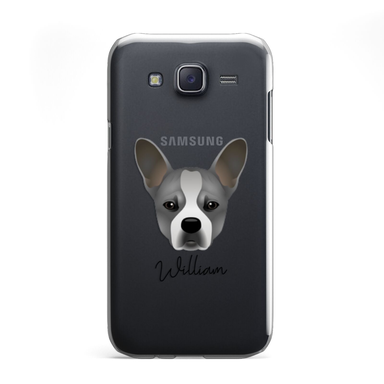 French Bull Jack Personalised Samsung Galaxy J5 Case