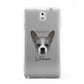 French Bull Jack Personalised Samsung Galaxy Note 3 Case