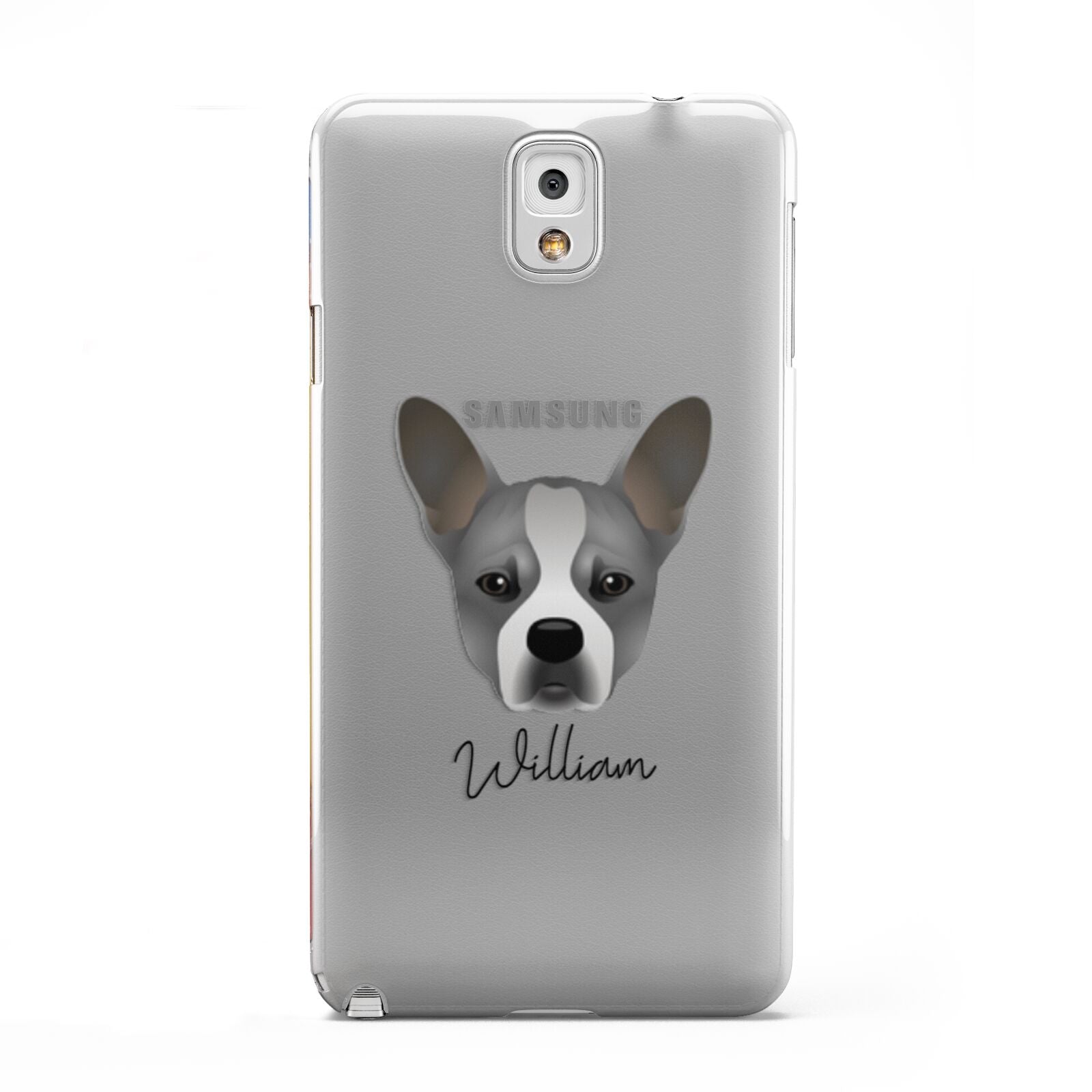 French Bull Jack Personalised Samsung Galaxy Note 3 Case