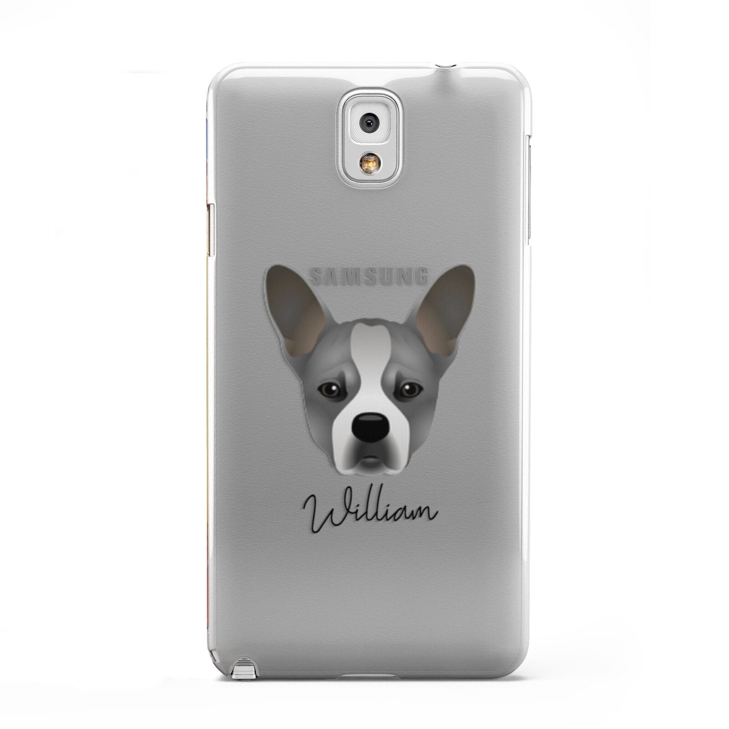 French Bull Jack Personalised Samsung Galaxy Note 3 Case