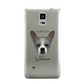French Bull Jack Personalised Samsung Galaxy Note 4 Case