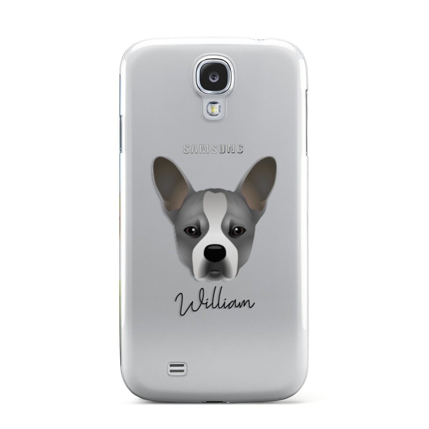 French Bull Jack Personalised Samsung Galaxy S4 Case