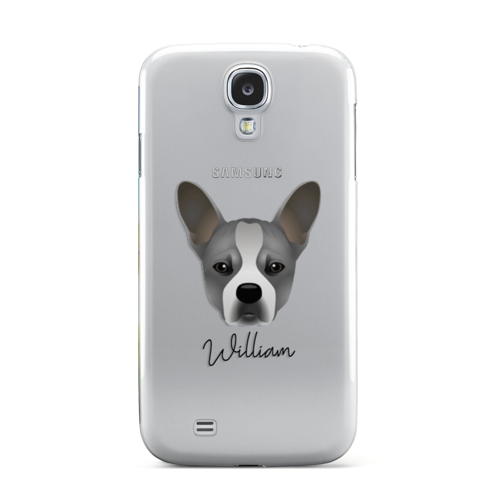 French Bull Jack Personalised Samsung Galaxy S4 Case