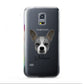 French Bull Jack Personalised Samsung Galaxy S5 Mini Case