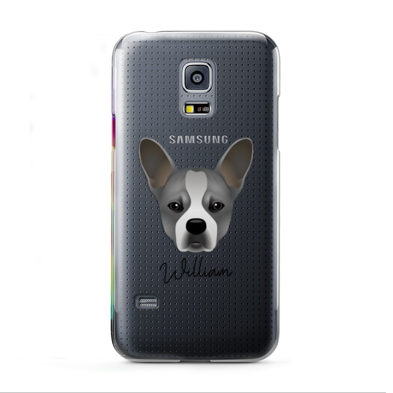 French Bull Jack Personalised Samsung Galaxy S5 Mini Case