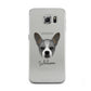 French Bull Jack Personalised Samsung Galaxy S6 Case
