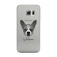 French Bull Jack Personalised Samsung Galaxy S6 Edge Case