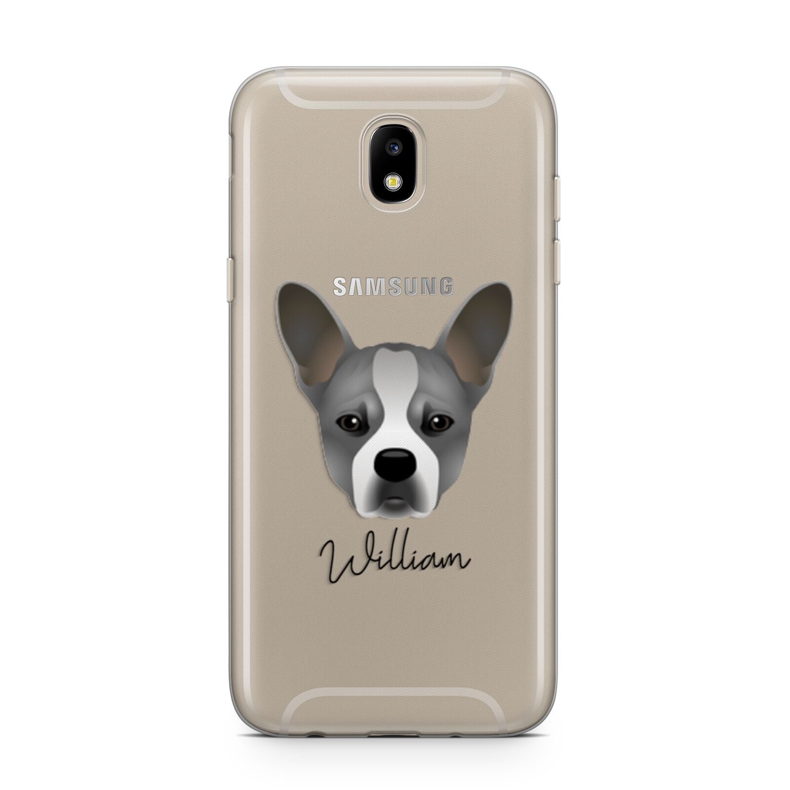 French Bull Jack Personalised Samsung J5 2017 Case