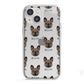 French Bulldog Icon with Name iPhone 13 Mini TPU Impact Case with White Edges