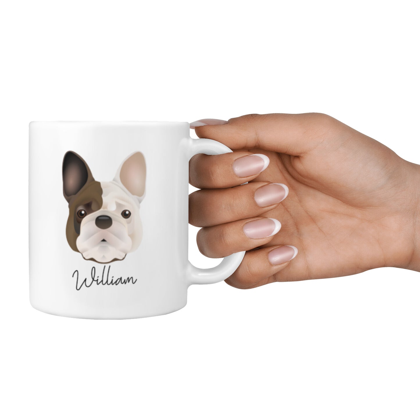 French Bulldog Personalised 10oz Mug Alternative Image 4