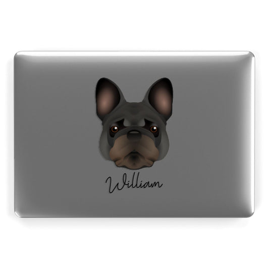 French Bulldog Personalised Apple MacBook Case