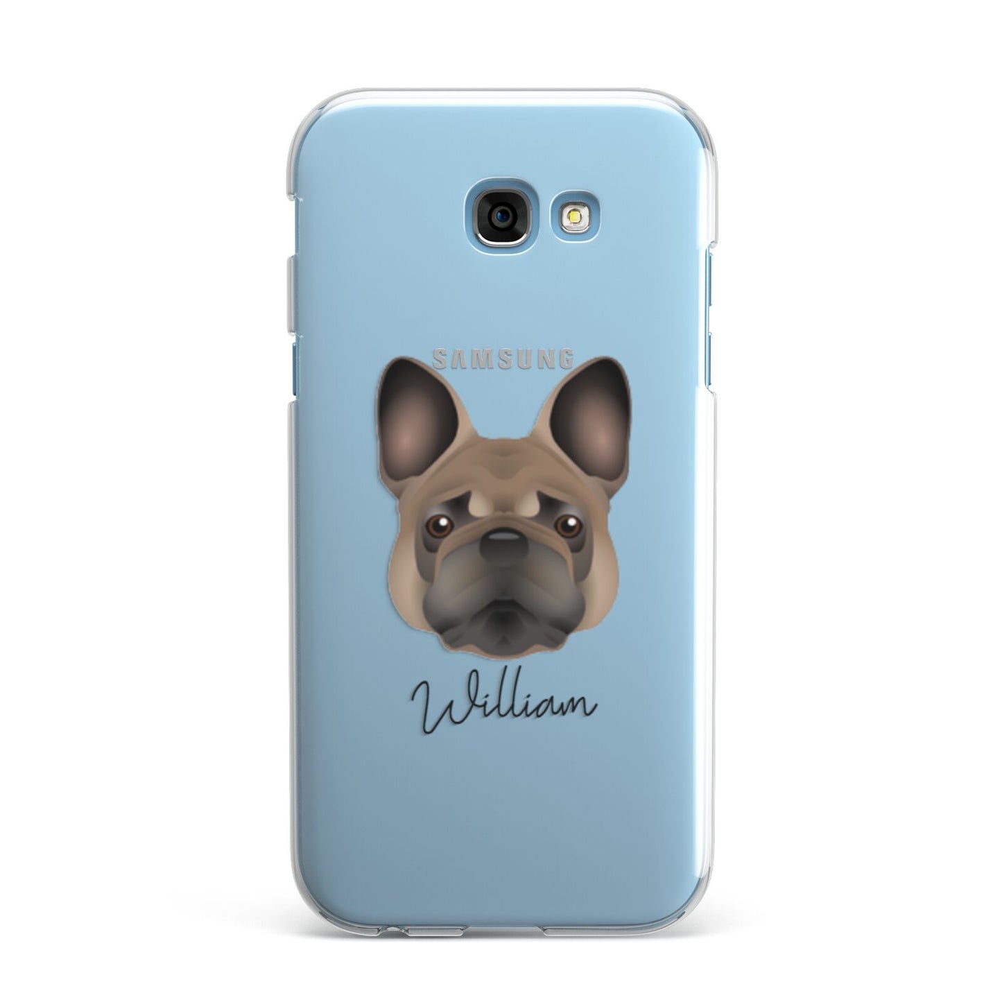 French Bulldog Personalised Samsung Galaxy A7 2017 Case