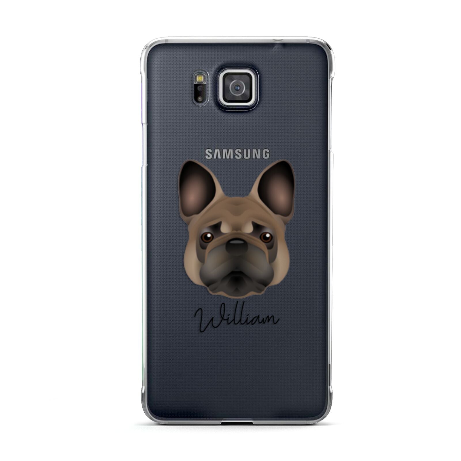 French Bulldog Personalised Samsung Galaxy Alpha Case