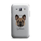French Bulldog Personalised Samsung Galaxy J1 2015 Case