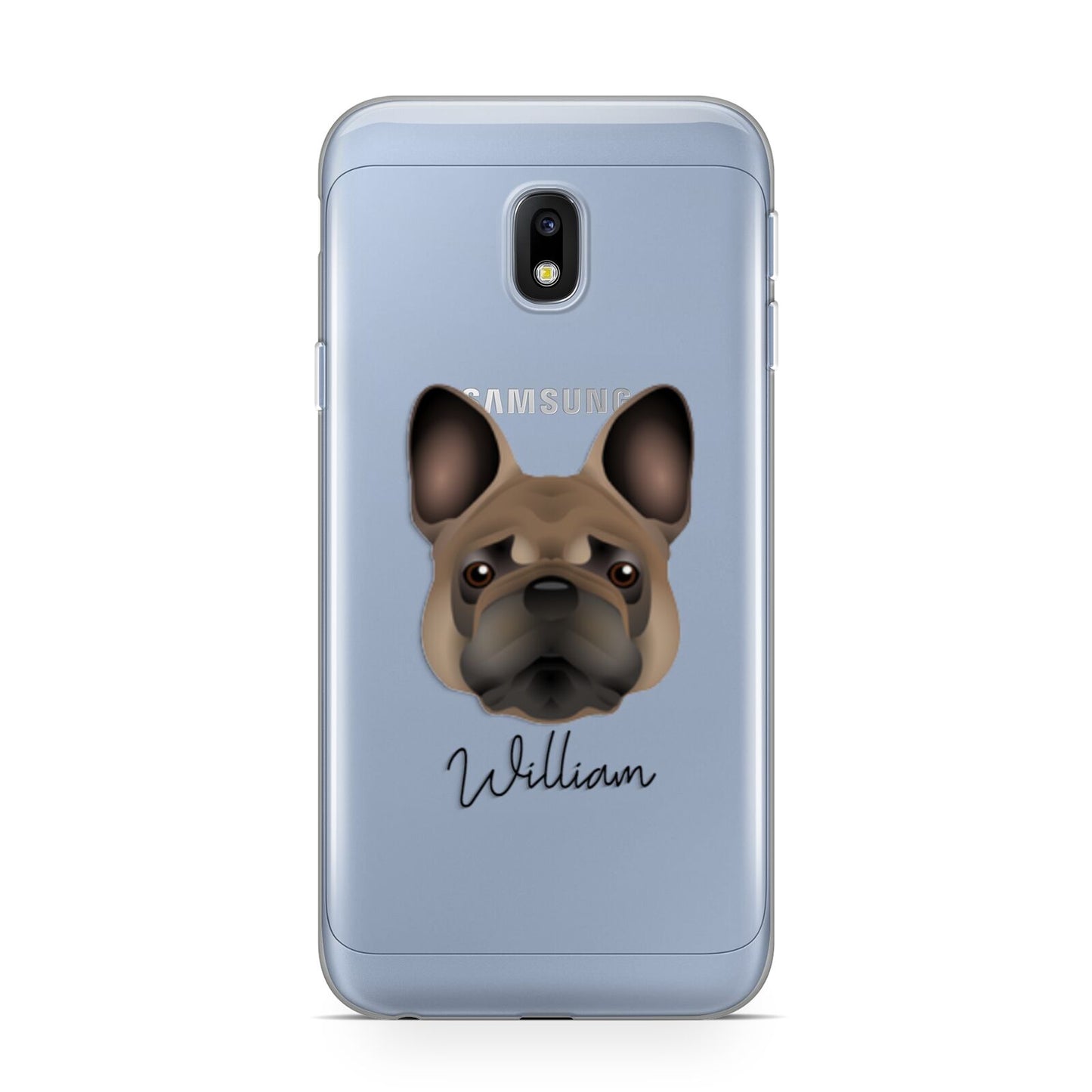 French Bulldog Personalised Samsung Galaxy J3 2017 Case