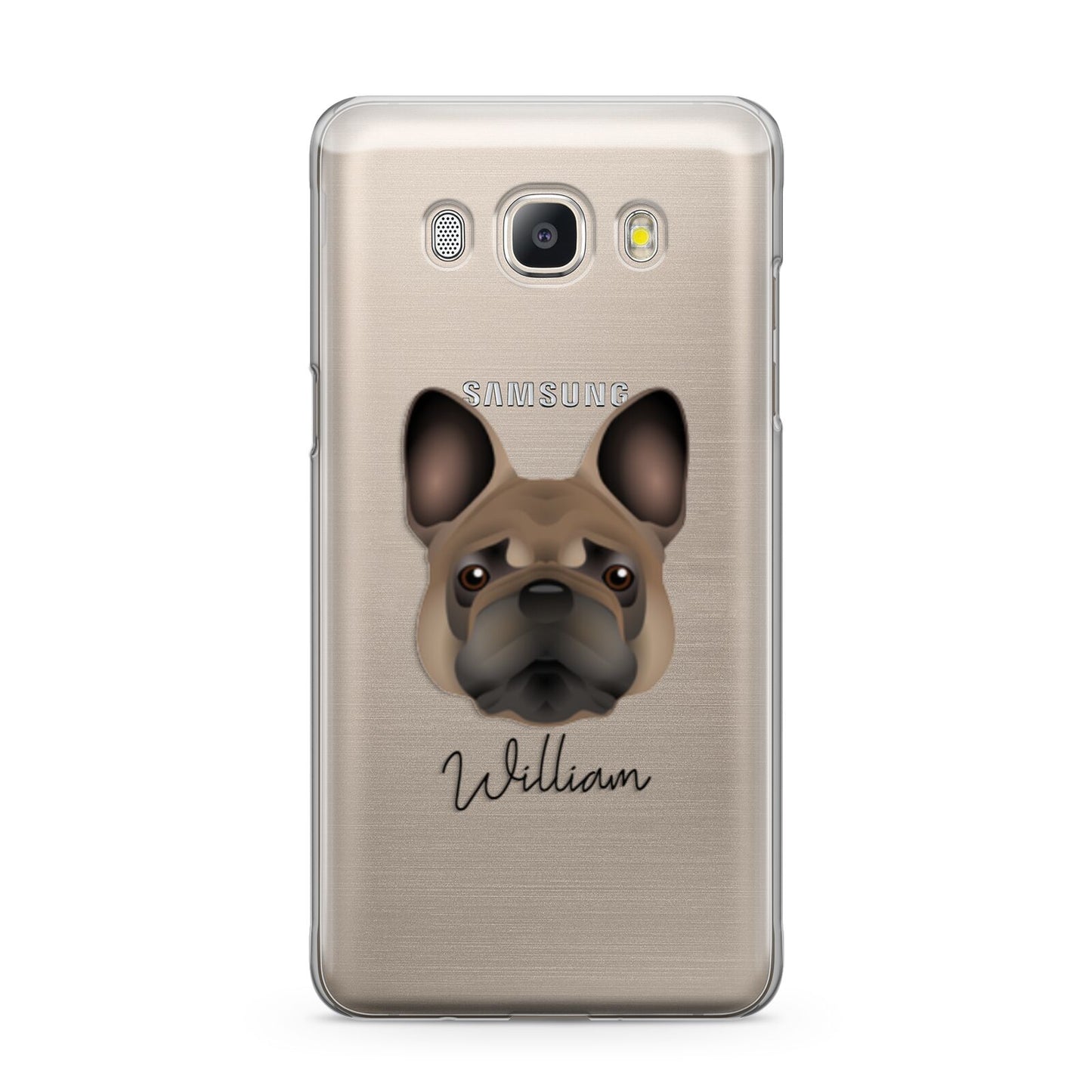 French Bulldog Personalised Samsung Galaxy J5 2016 Case