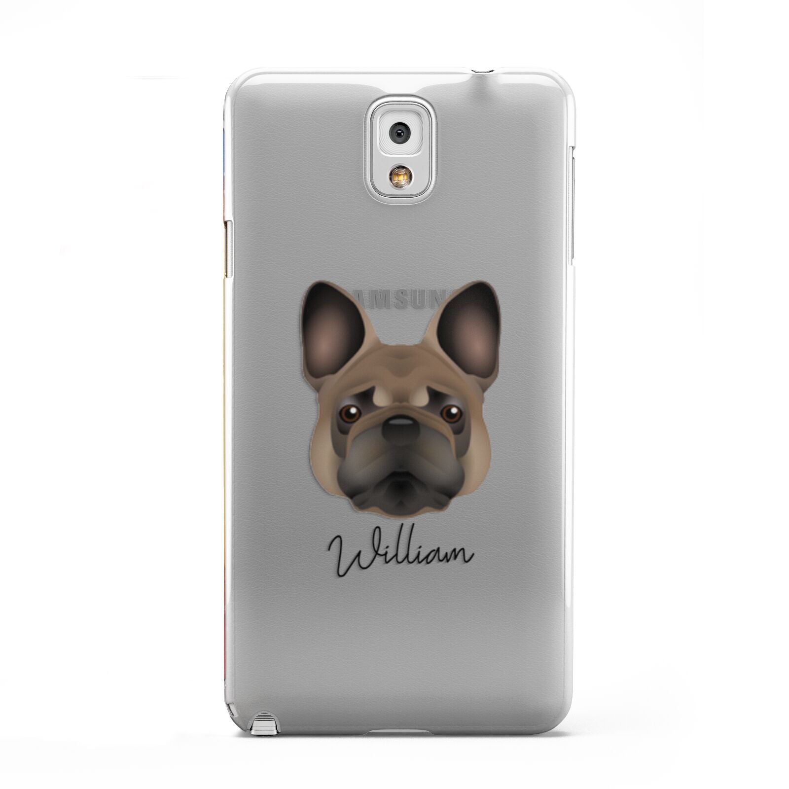 French Bulldog Personalised Samsung Galaxy Note 3 Case