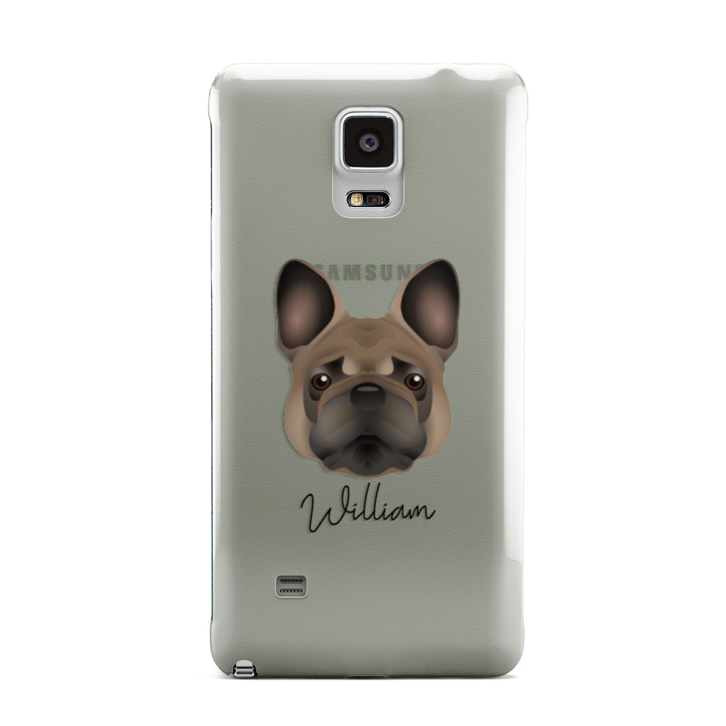 French Bulldog Personalised Samsung Galaxy Note 4 Case