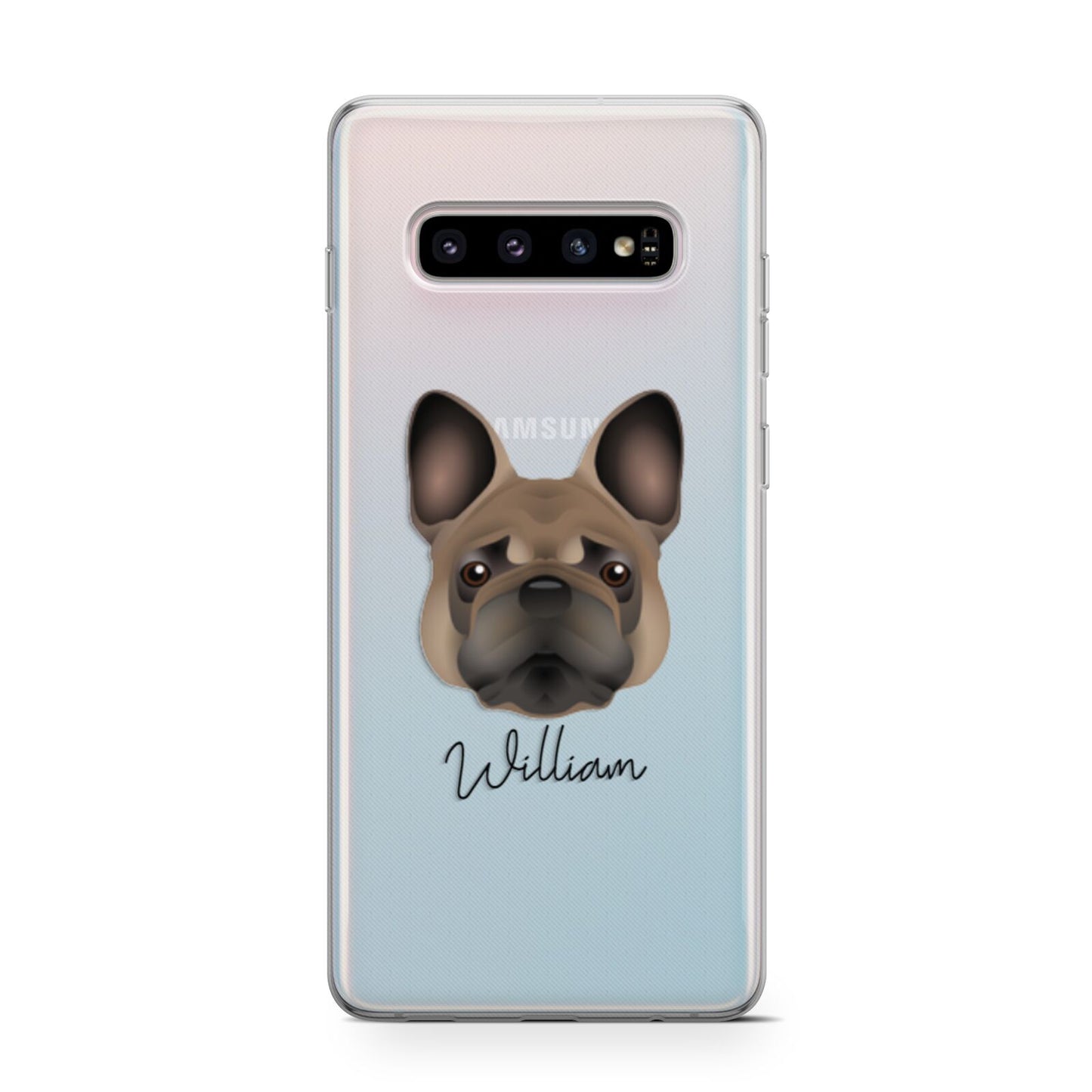 French Bulldog Personalised Samsung Galaxy S10 Case
