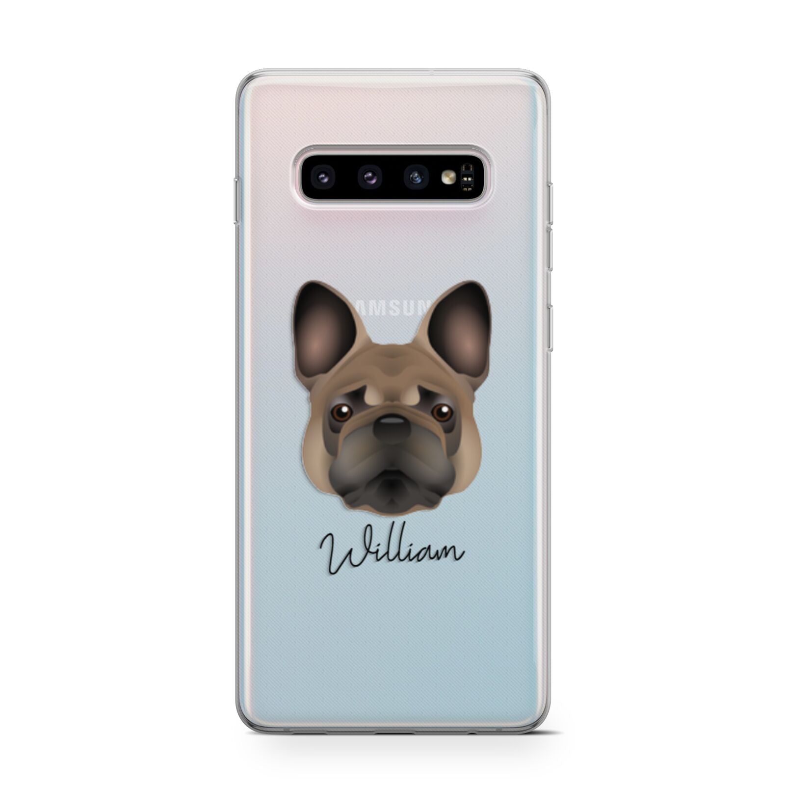 French Bulldog Personalised Samsung Galaxy S10 Case