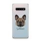 French Bulldog Personalised Samsung Galaxy S10 Plus Case