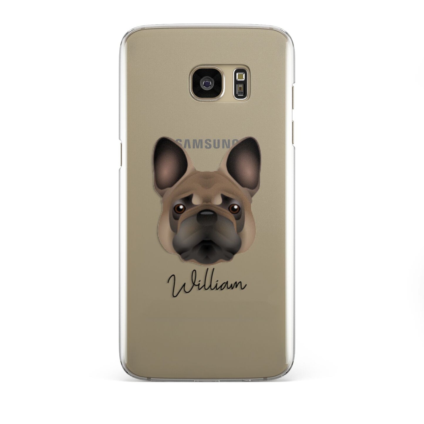 French Bulldog Personalised Samsung Galaxy S7 Edge Case