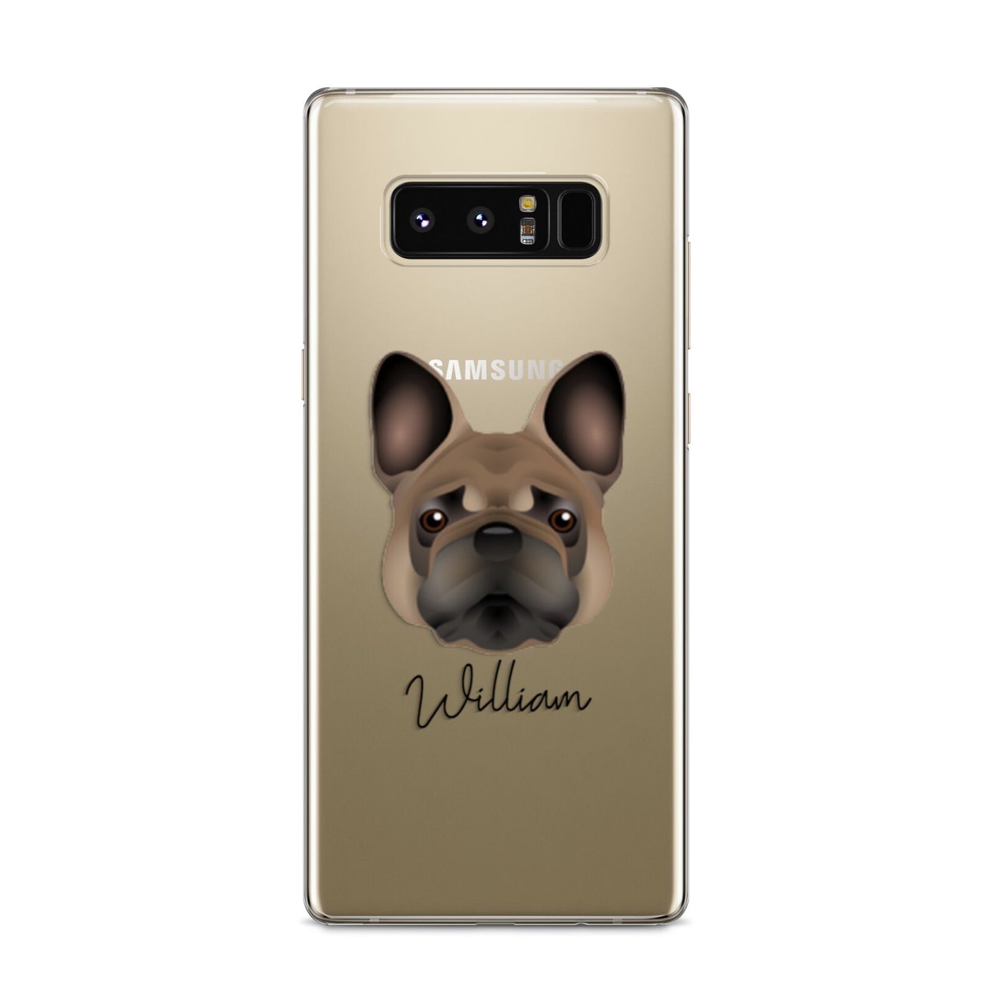 French Bulldog Personalised Samsung Galaxy S8 Case