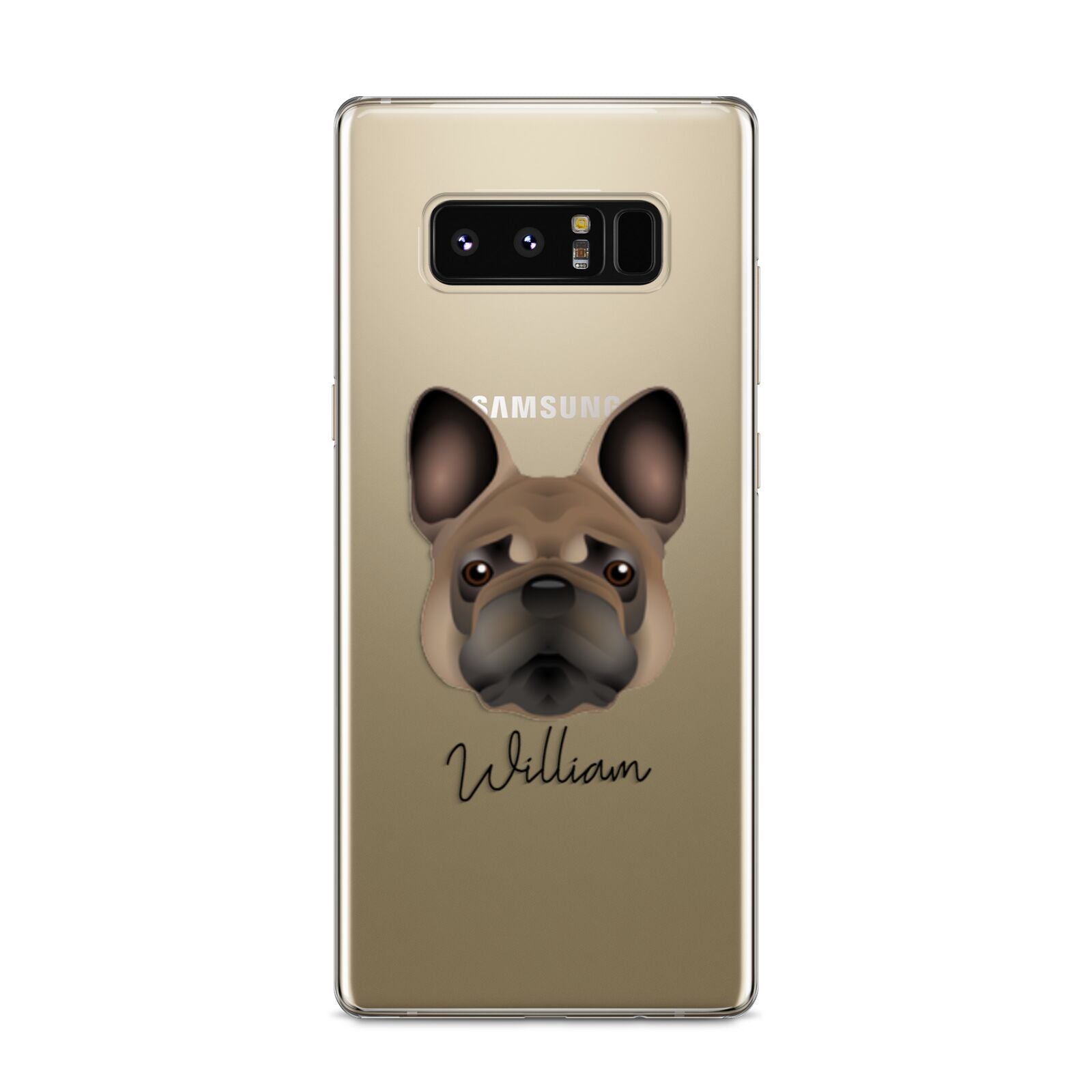 French Bulldog Personalised Samsung Galaxy S8 Case