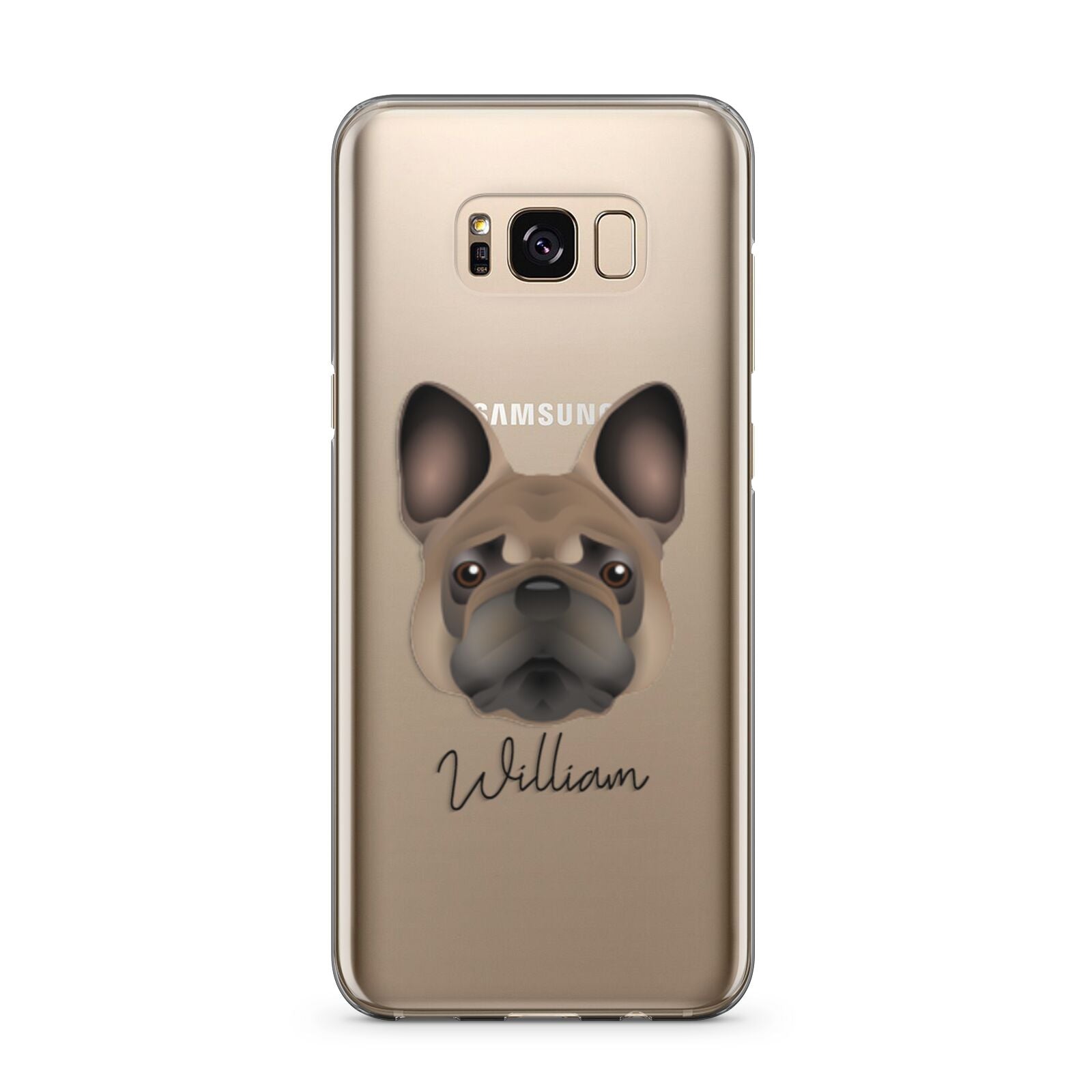 French Bulldog Personalised Samsung Galaxy S8 Plus Case