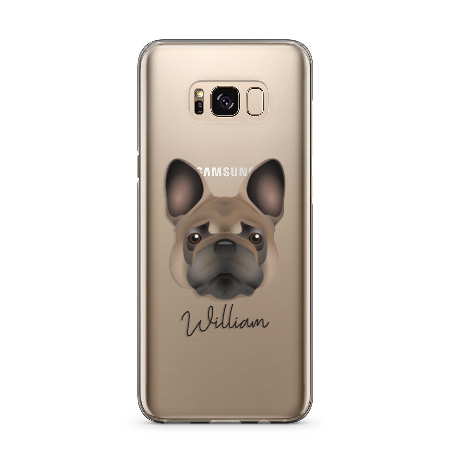 French Bulldog Personalised Samsung Galaxy S8 Plus Case
