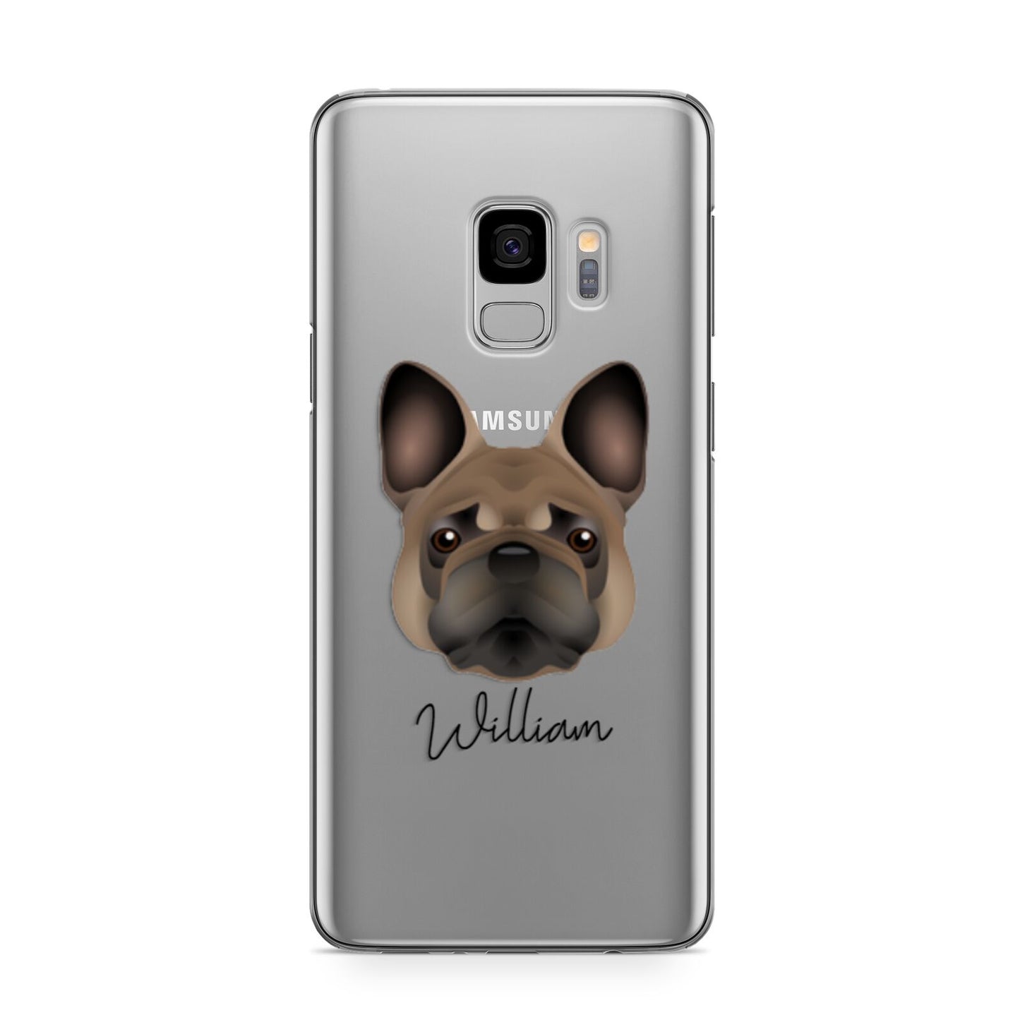 French Bulldog Personalised Samsung Galaxy S9 Case
