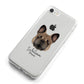 French Bulldog Personalised iPhone 8 Bumper Case on Silver iPhone Alternative Image