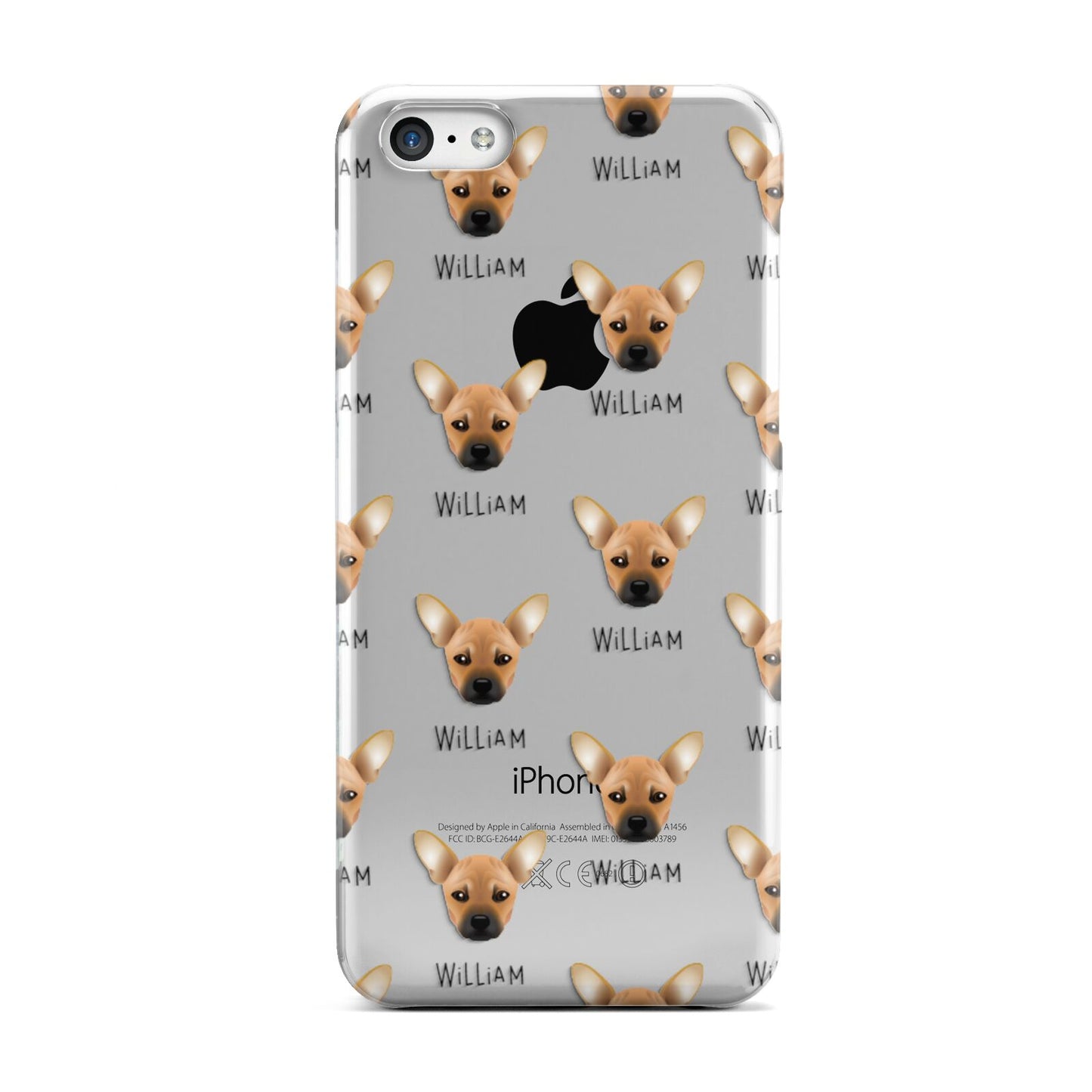 French Pin Icon with Name Apple iPhone 5c Case