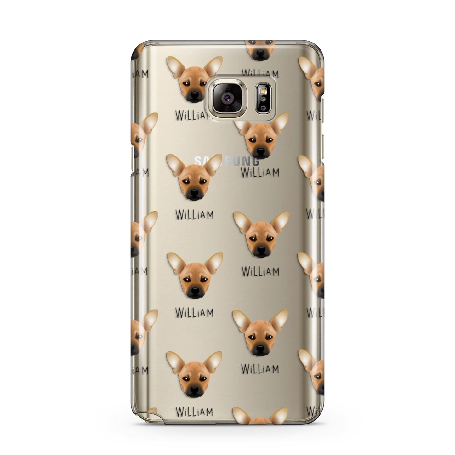 French Pin Icon with Name Samsung Galaxy Note 5 Case