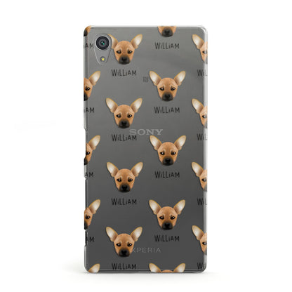 French Pin Icon with Name Sony Xperia Case