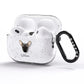 French Pin Personalised AirPods Pro Glitter Case Side Image