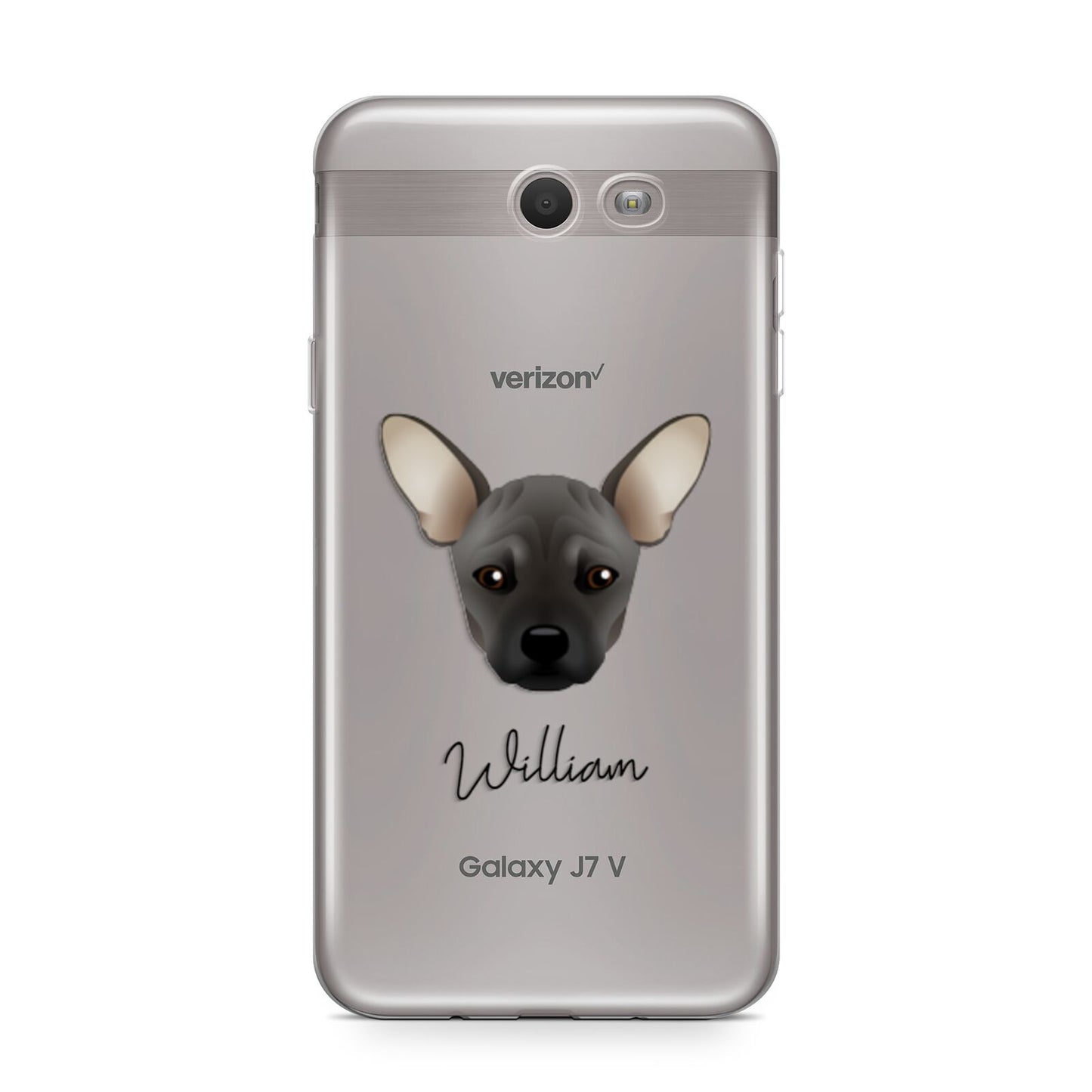 French Pin Personalised Samsung Galaxy J7 2017 Case