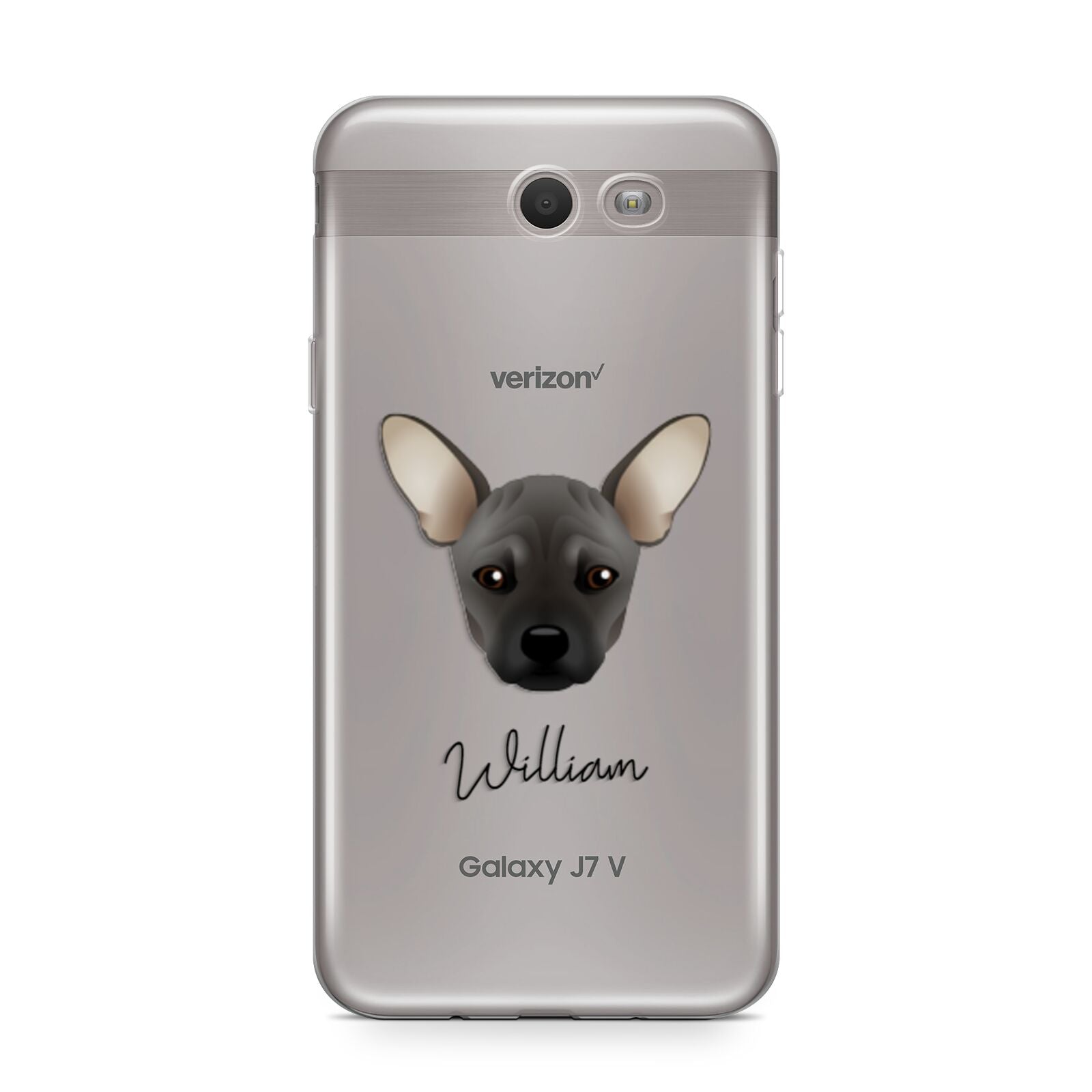 French Pin Personalised Samsung Galaxy J7 2017 Case