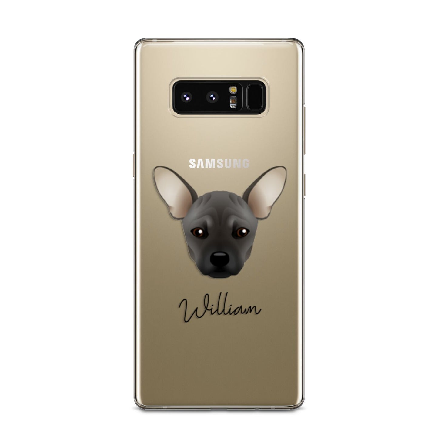 French Pin Personalised Samsung Galaxy Note 8 Case