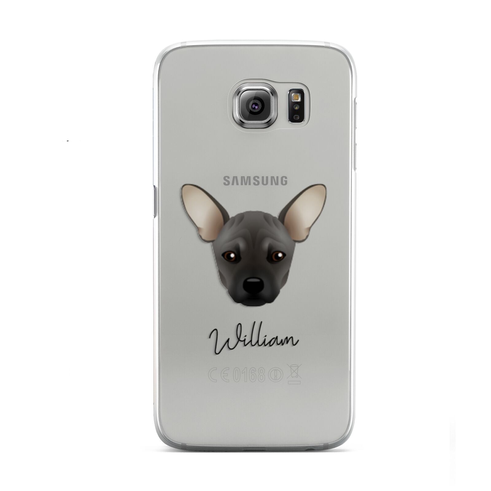 French Pin Personalised Samsung Galaxy S6 Case