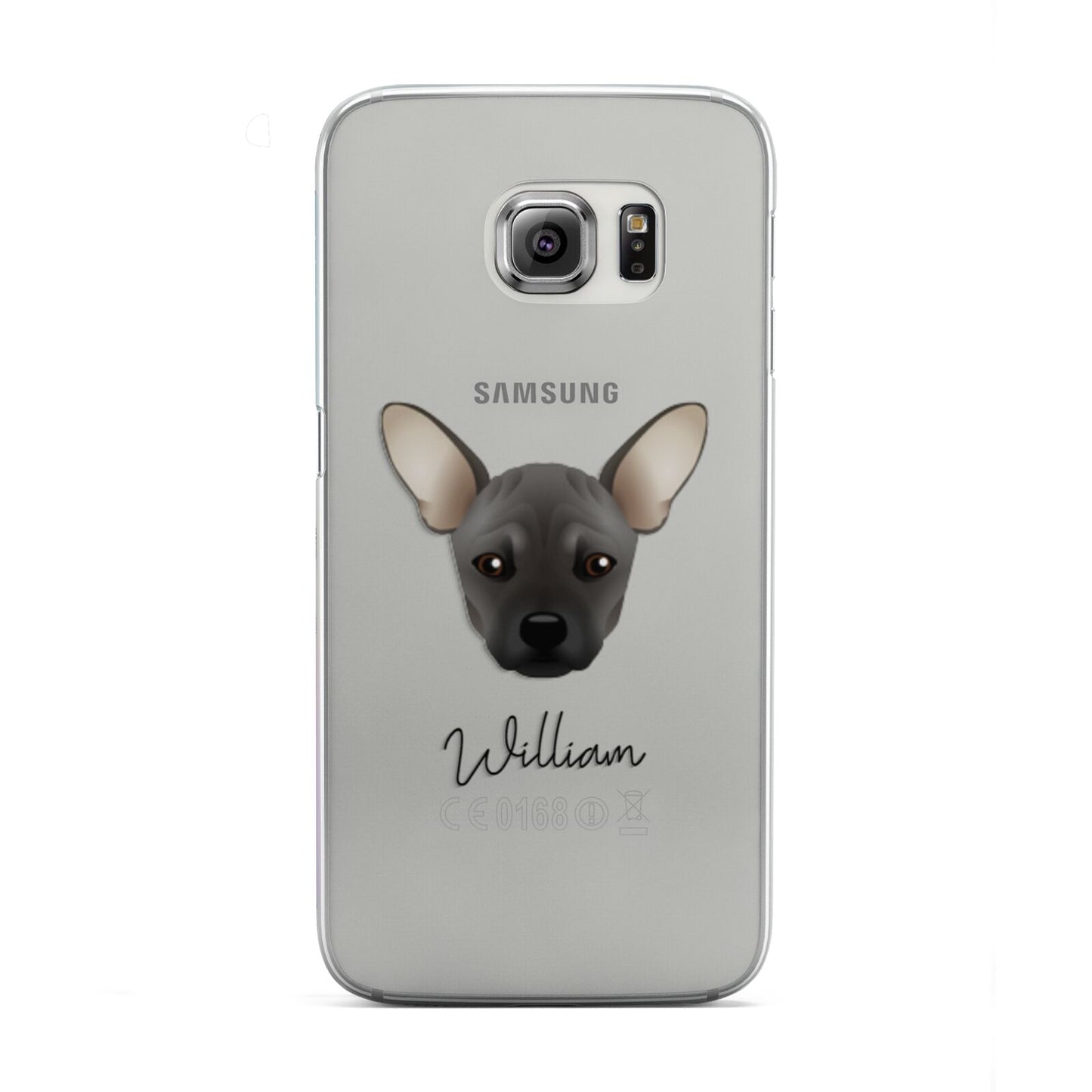 French Pin Personalised Samsung Galaxy S6 Edge Case